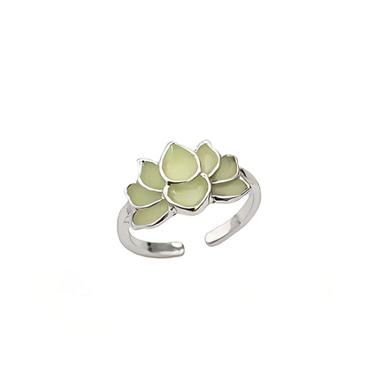 Luminous Lotus Cool Rings For Yoga And Beyond