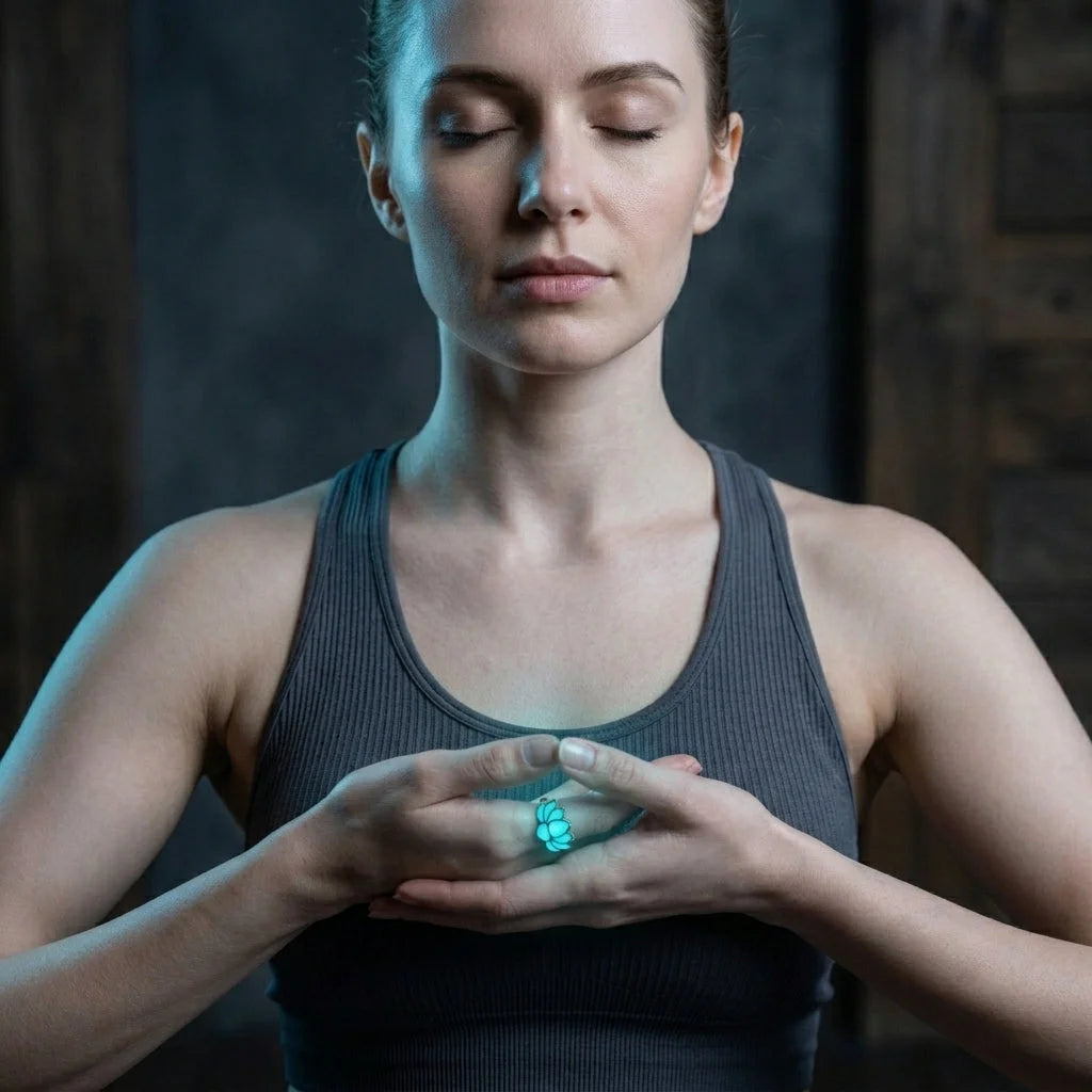 Luminous Lotus Cool Rings For Yoga And Beyond