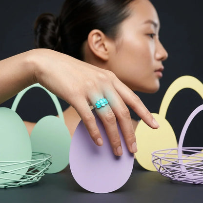 Luminous Lotus Cool Rings For Yoga And Beyond