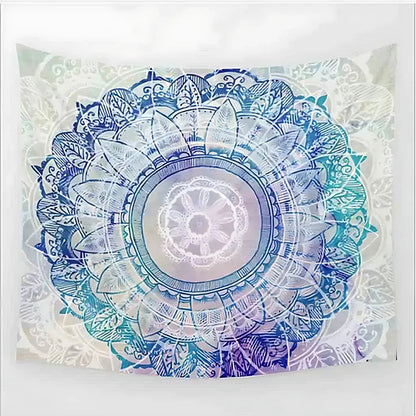 Mandala Wall Tapestry With Elephant Design - 11 Style / L