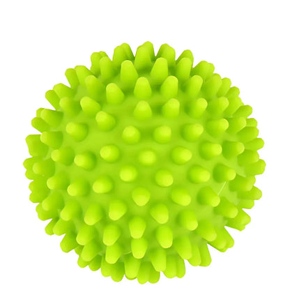Massage Ball Roller For Targeted Muscle Relief - Light Green Spiky / 6 cm