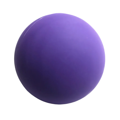 Massage Yoga Ball For Deep Muscle Relief - Purple