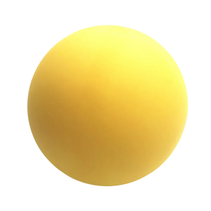 Massage Yoga Ball For Deep Muscle Relief - Yellow