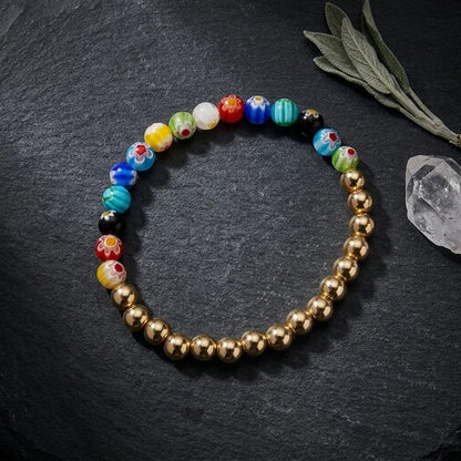 Minimalist Beads Bracelest In Polished Round Finish