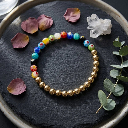 Minimalist Beads Bracelest In Polished Round Finish