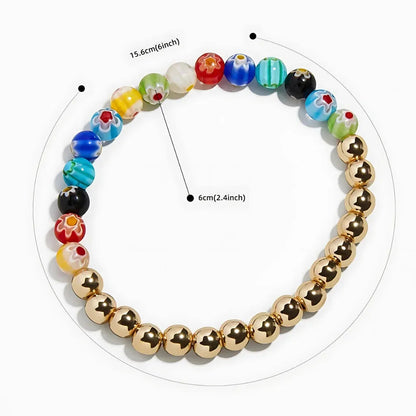 Minimalist Beads Bracelest In Polished Round Finish