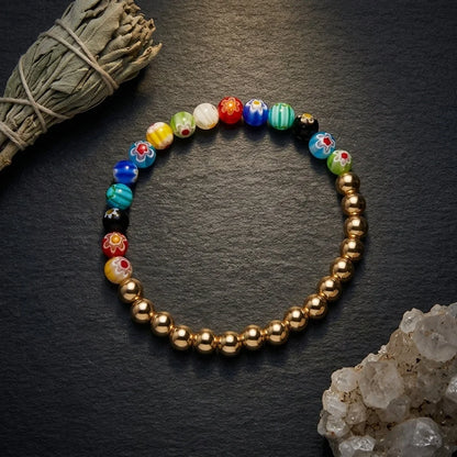 Minimalist Beads Bracelest In Polished Round Finish