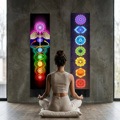 Minimalist Cotton Yoga Tapestry For Mindful Spaces