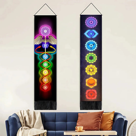 Minimalist Cotton Yoga Tapestry For Mindful Spaces