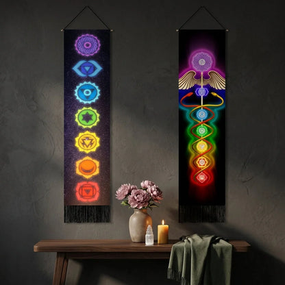 Minimalist Cotton Yoga Tapestry For Mindful Spaces