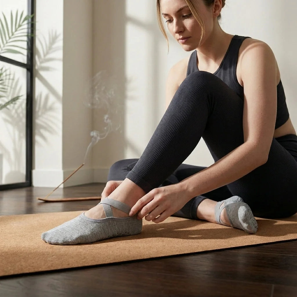 Minimalist Grip Socks For Yoga And Pilates