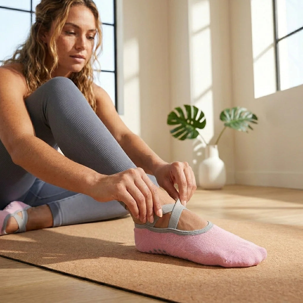 Minimalist Grip Socks For Yoga And Pilates