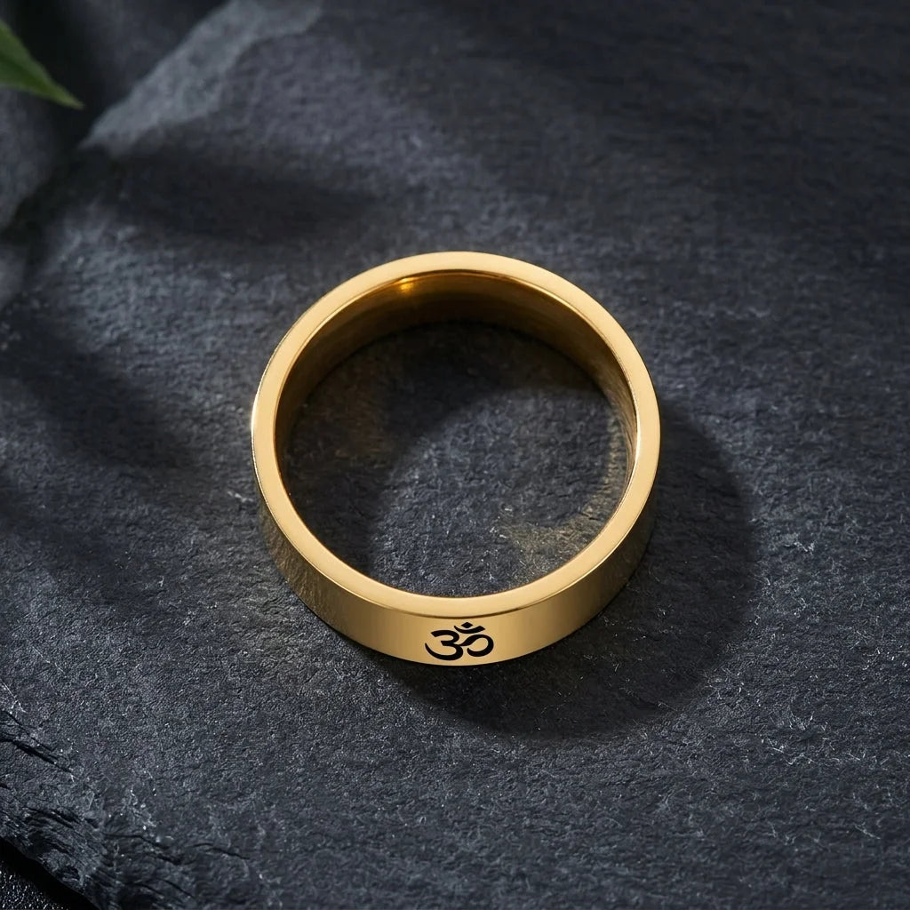 Minimalist Stainless Steel Metal Rings