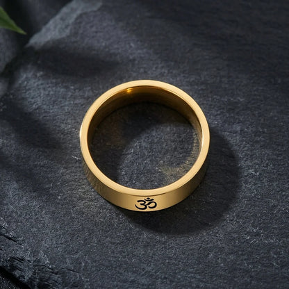 Minimalist Stainless Steel Metal Rings