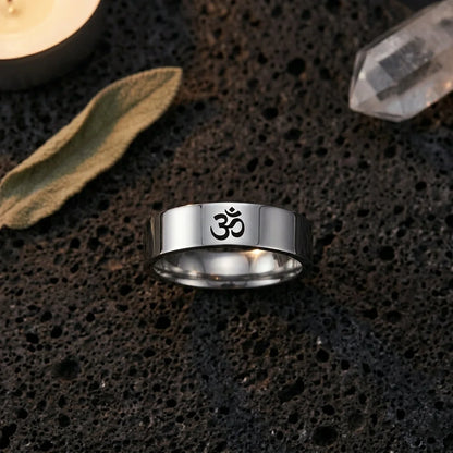 Minimalist Stainless Steel Metal Rings