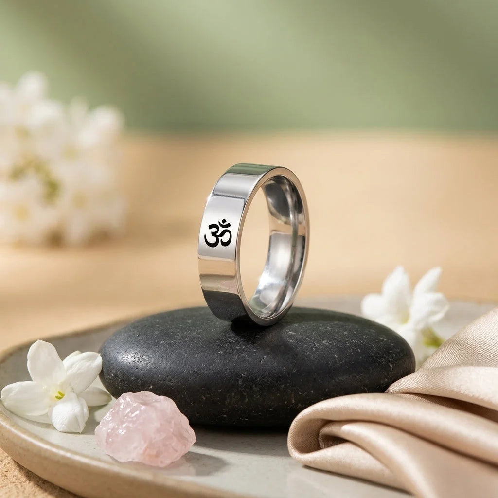 Minimalist Stainless Steel Metal Rings