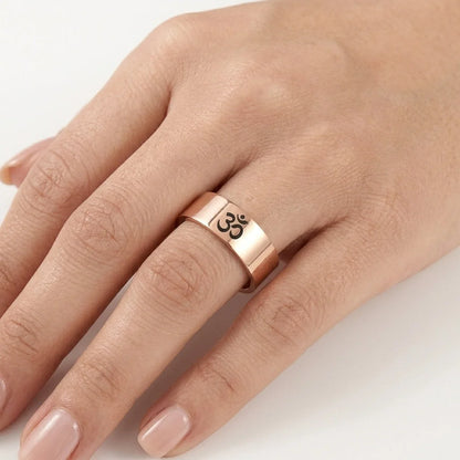 Minimalist Stainless Steel Metal Rings