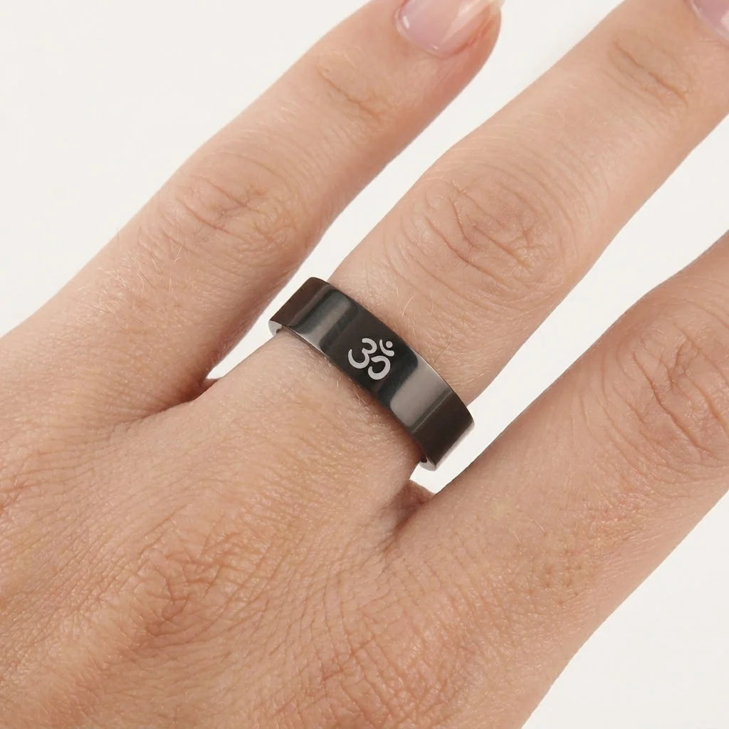 Minimalist Stainless Steel Metal Rings