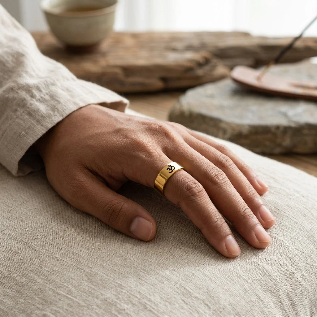Minimalist Stainless Steel Metal Rings