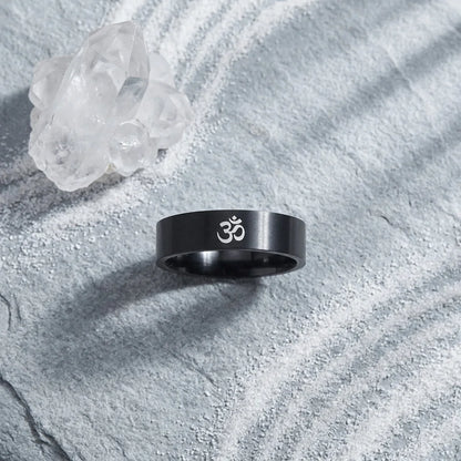 Minimalist Stainless Steel Metal Rings