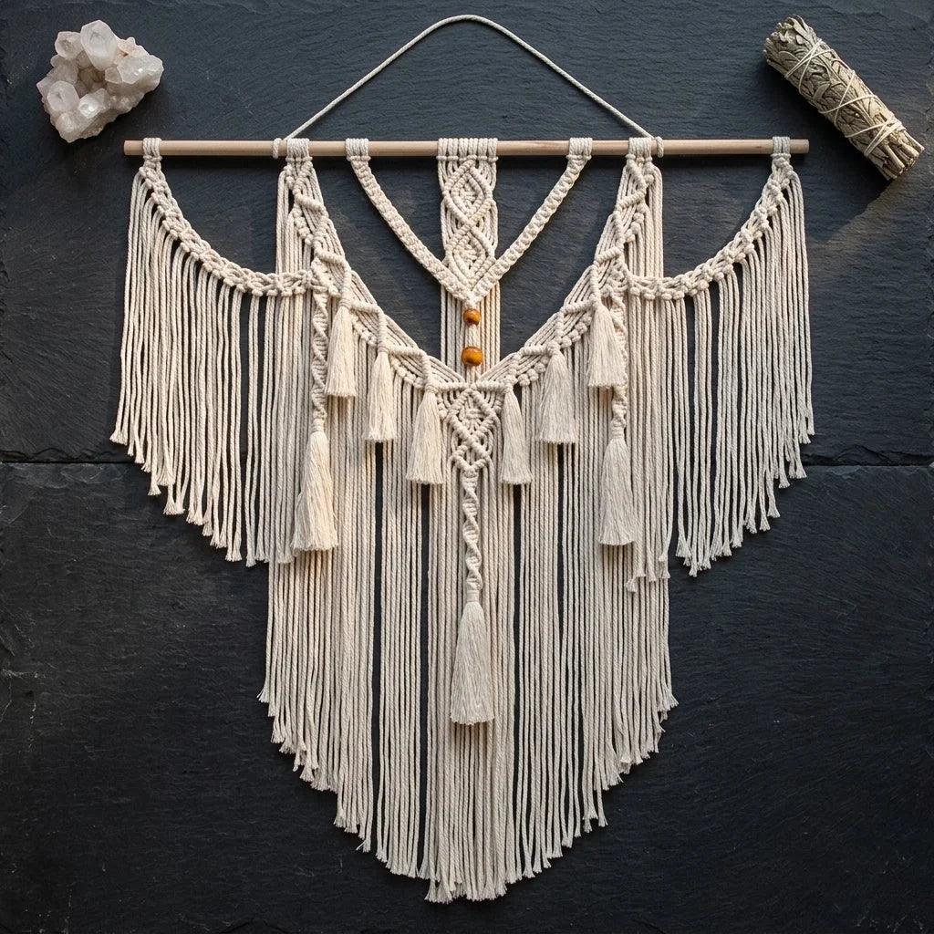 Modern Nordic Woven Tapestry For Cozy Minimalist Spaces
