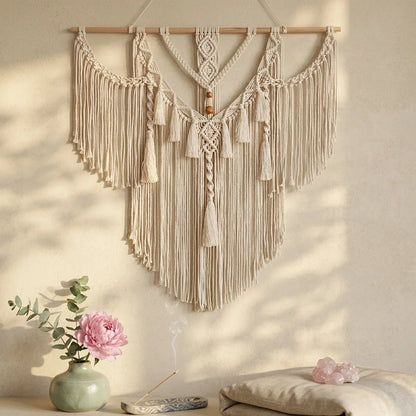 Modern Nordic Woven Tapestry For Cozy Minimalist Spaces