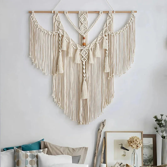 Modern Nordic Woven Tapestry For Cozy Minimalist Spaces