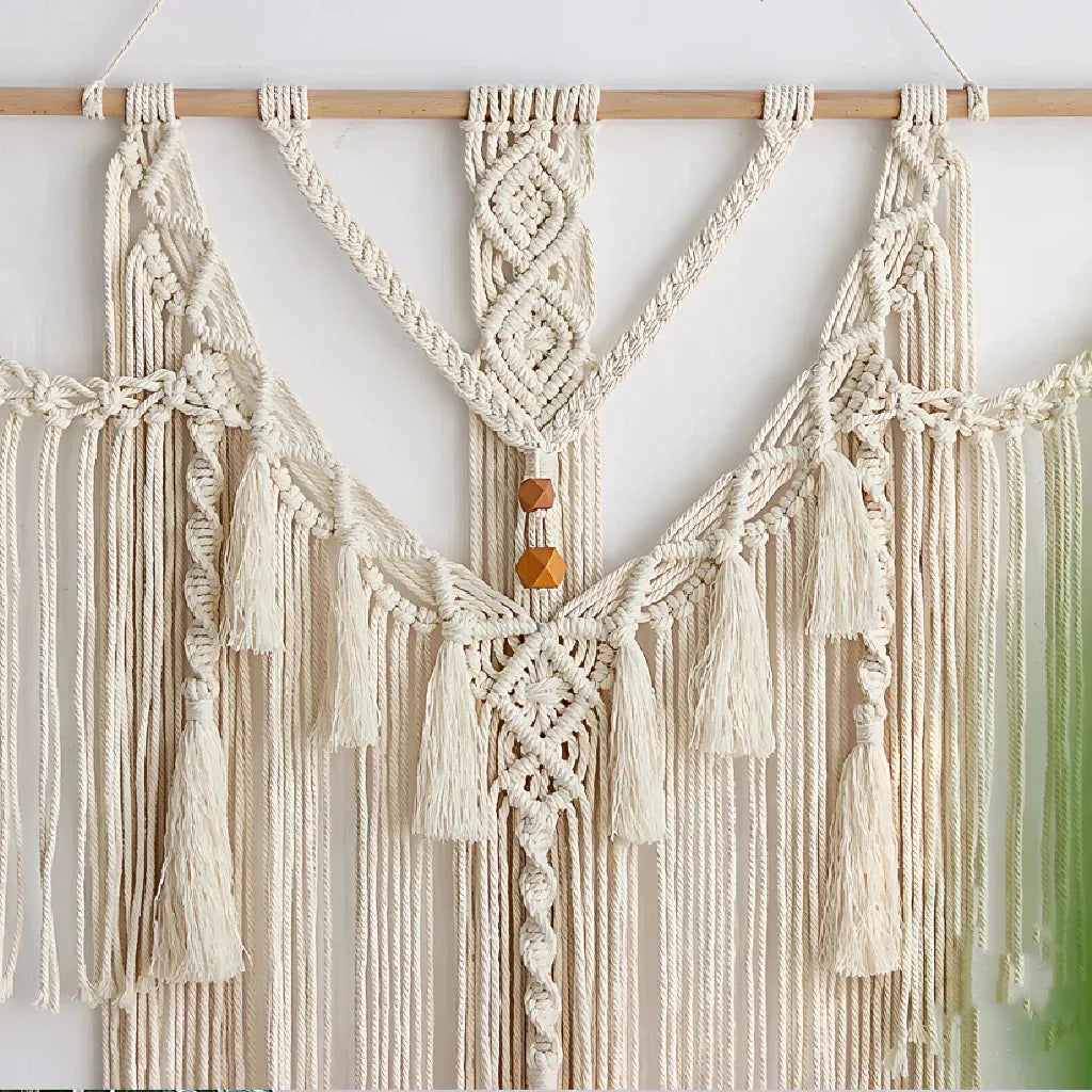 Modern Nordic Woven Tapestry For Cozy Minimalist Spaces - Material package