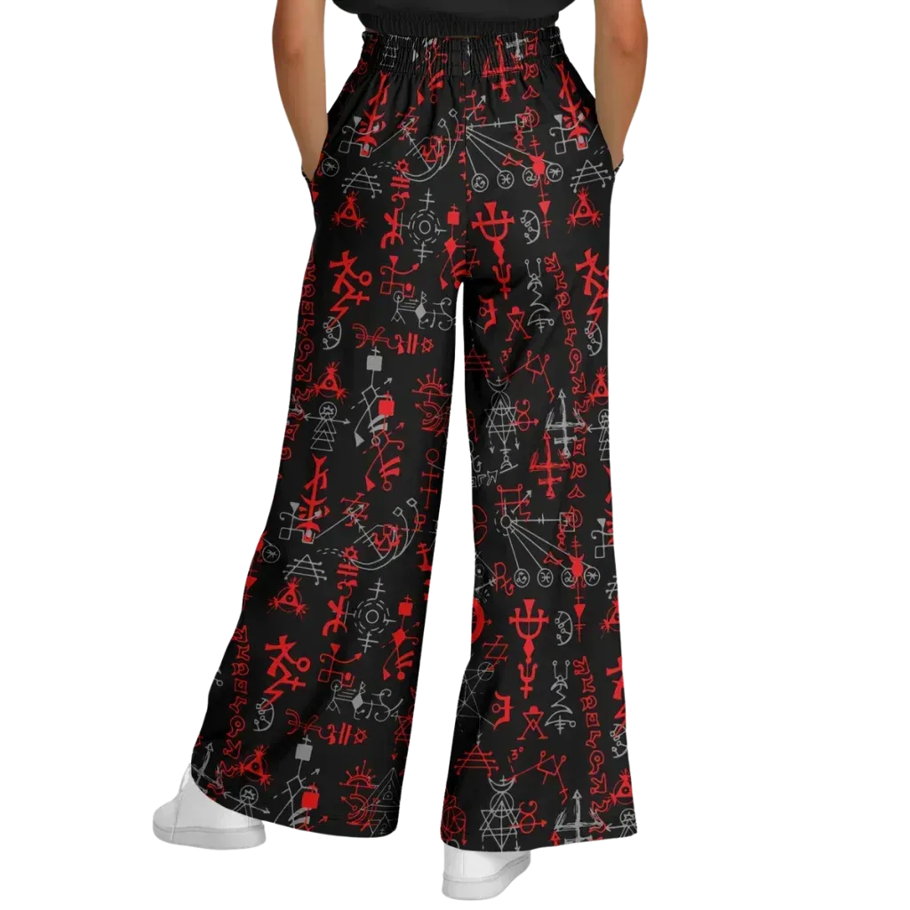 Mystic Alchemy Flare Joggers For Women – Black Base