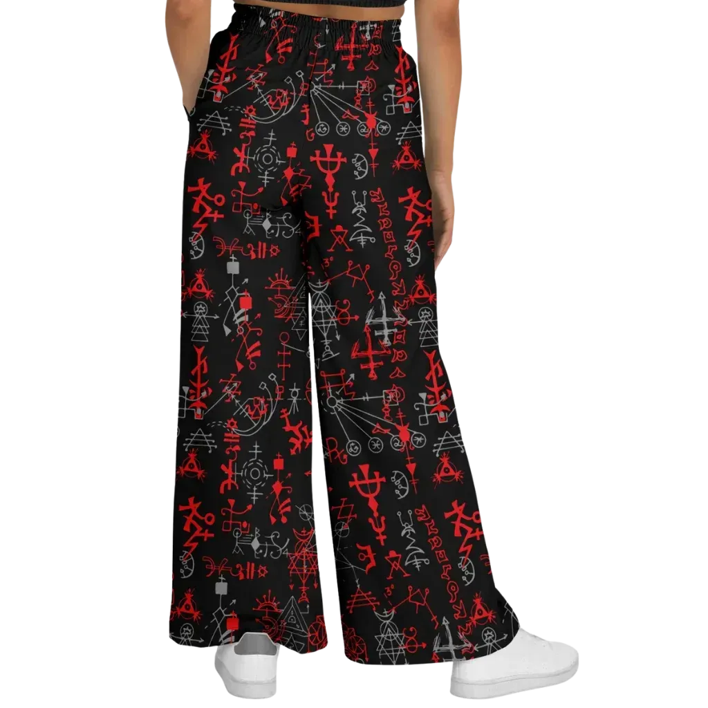 Mystic Alchemy Flare Joggers For Women – Black Base