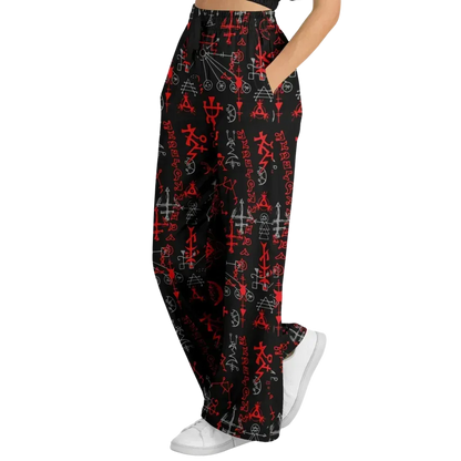 Mystic Alchemy Flare Joggers For Women – Black Base