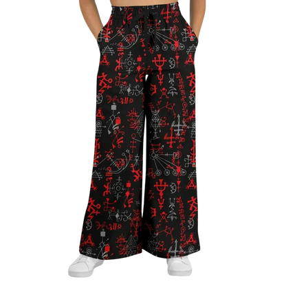 Mystic Alchemy Flare Joggers For Women – Black Base