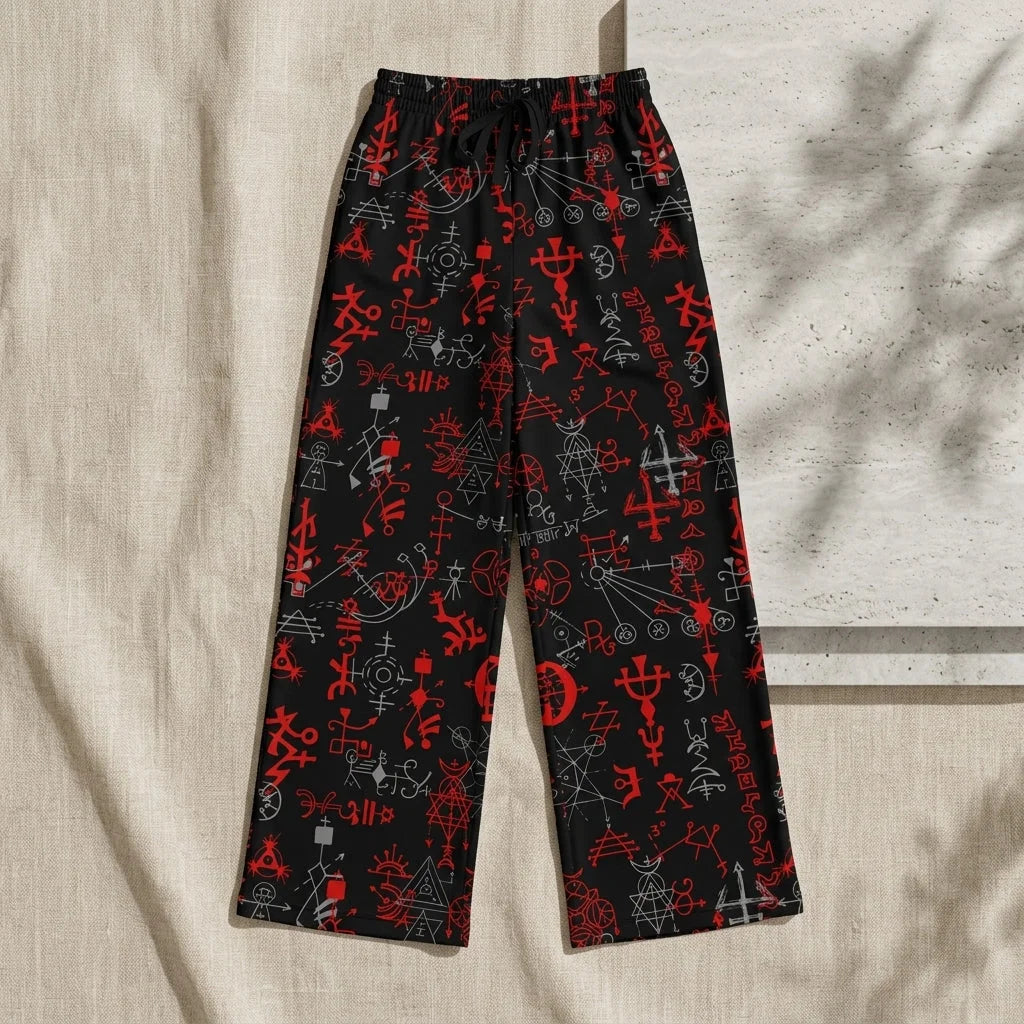 Mystic Alchemy Flare Joggers For Women – Black Base