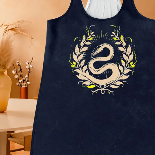 Mystic Rise Racer Tanks With Snake And Arrow Design
