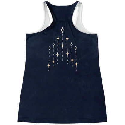 Mystic Rise Racer Tanks With Snake And Arrow Design