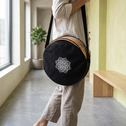Natural Cork Wheel For Yoga And Core Stretching