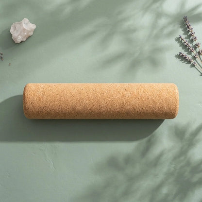 Natural Cork Yoga Rollers For Deep Muscle Release - Khaki / 30x10 cm