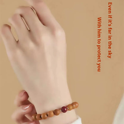 Natural Wooden Bead Bracelet For Women
