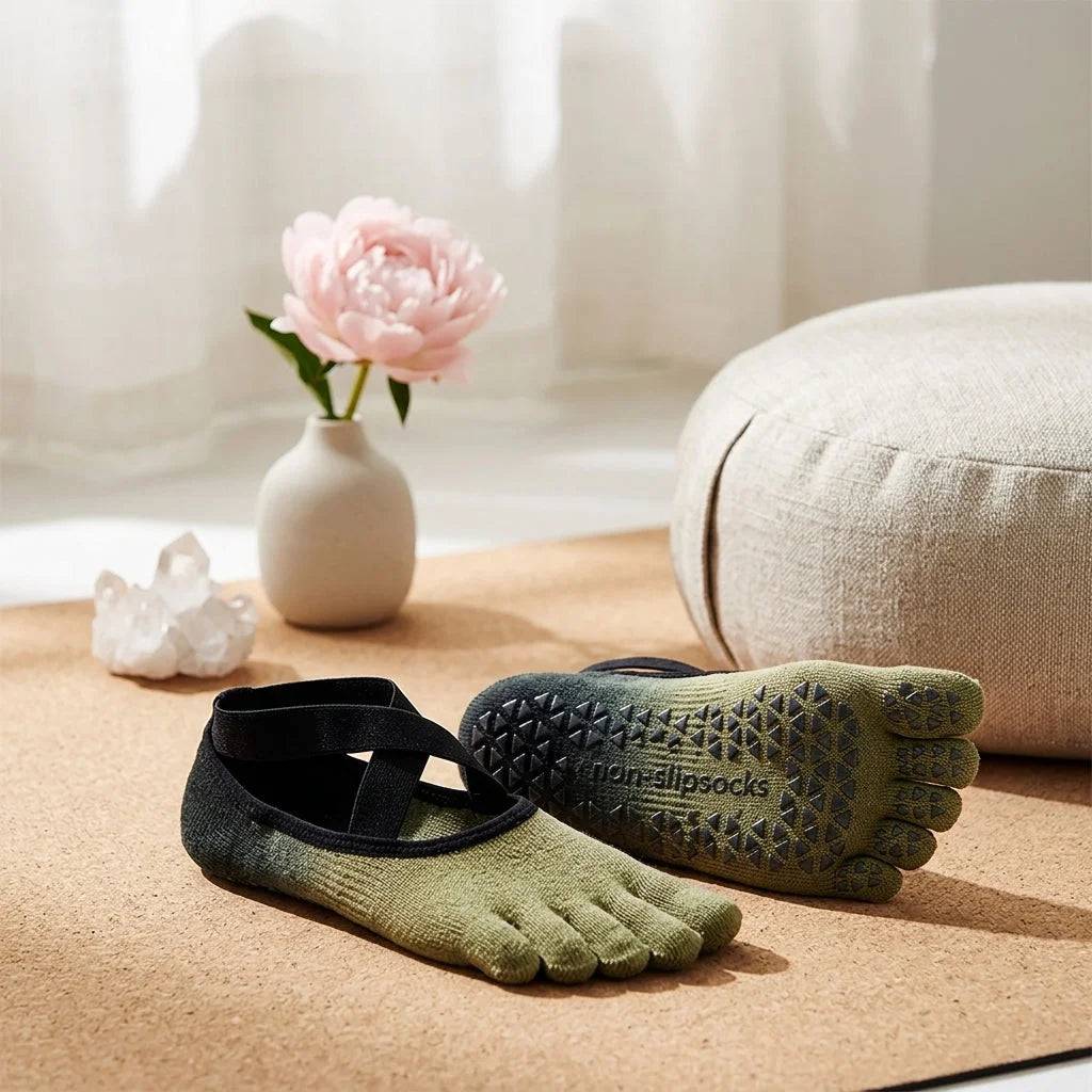 Non Slip Grip Socks Pilates Essentials For Women & Men