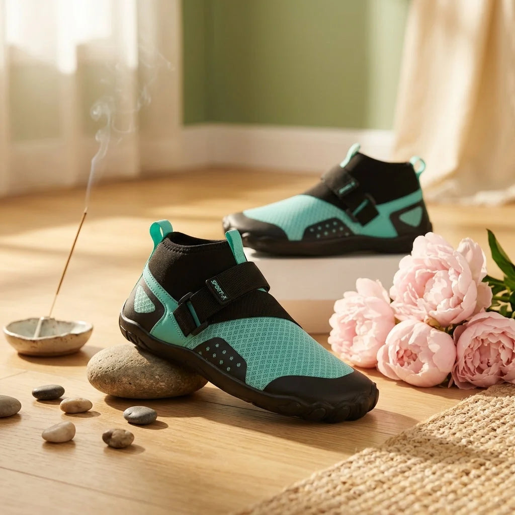 Non Slip Yoga Shoes With Breathable Mesh Grip