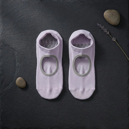 Non Slip Yoga Socks For Women With Cotton Comfort