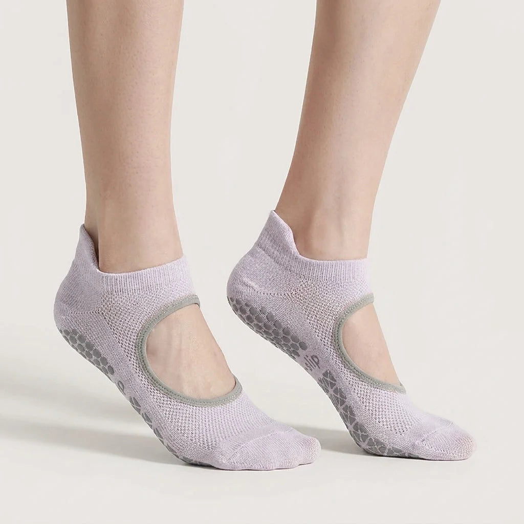 Non Slip Yoga Socks For Women With Cotton Comfort