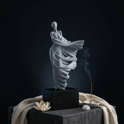 Nordic Style Yoga Statue Decor For Modern Interiors