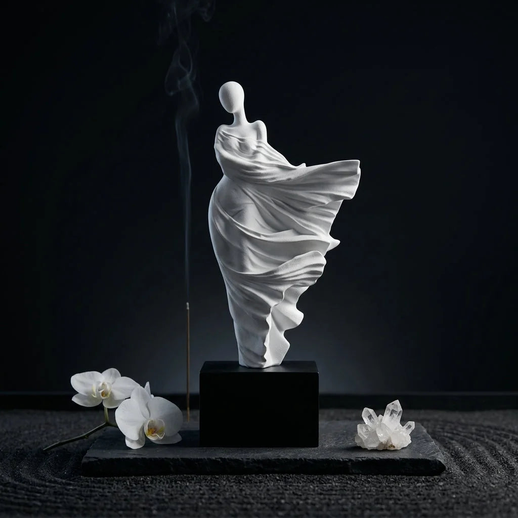 Nordic Style Yoga Statue Decor For Modern Interiors