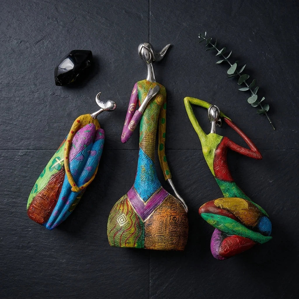 Nordic Style Yoga Statue Decor For Modern Interiors
