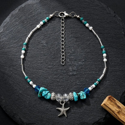 Ocean-Inspired Shell Anklet For Mindful Movement