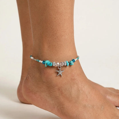 Ocean-Inspired Shell Anklet For Mindful Movement