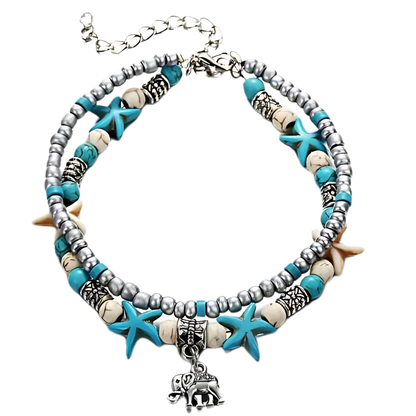 Ocean-Inspired Shell Anklet For Mindful Movement - Style