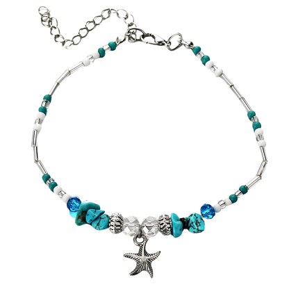 Ocean-Inspired Shell Anklet For Mindful Movement - Style C