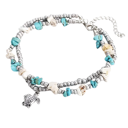 Ocean-Inspired Shell Anklet For Mindful Movement - Style H